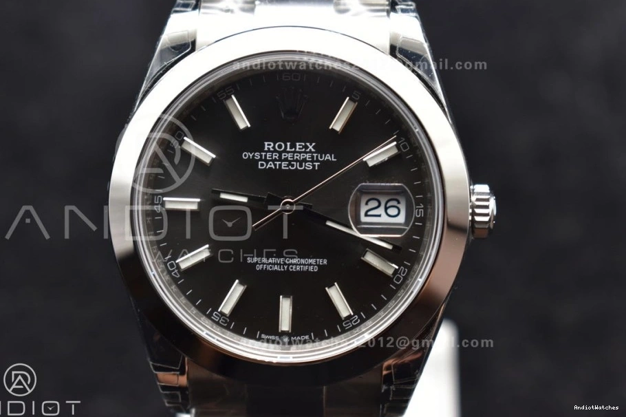 Dial Grey SS Edition Rhodium Best 904L 126330 DateJust Bracelet 597 VS 41 Effortless On VSF 1:1 Oyster 0208